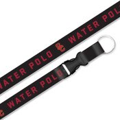 USC Trojans Black SC Interlock Water Polo Lanyard